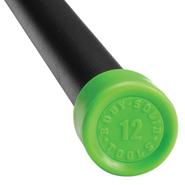 Body-Solid Tools 12lb Fitness Bar (Green)