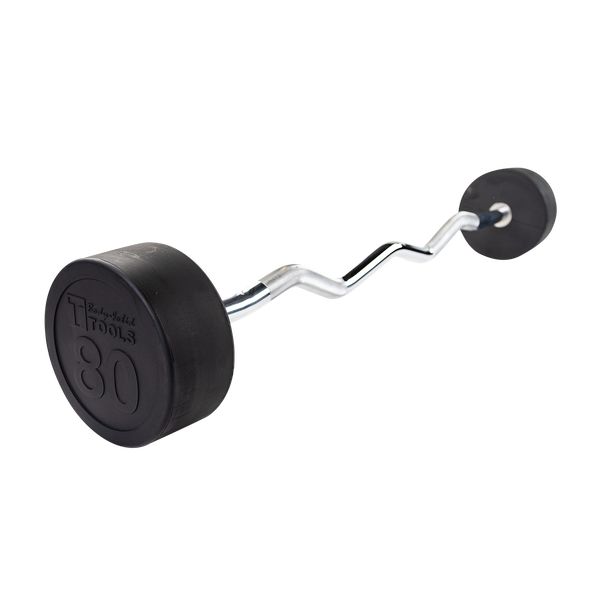 Body-Solid Tools Fixed Weight Ez-Curl Barbells