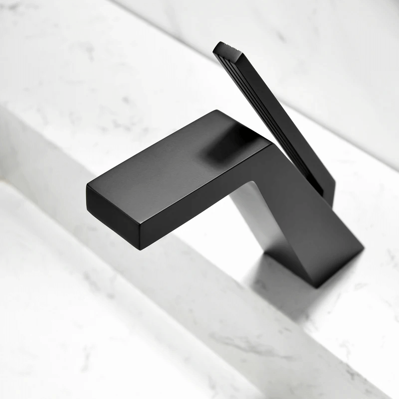 Brass Matte Single Lever Hot and Cold Crane Faucet