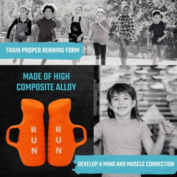 Egg Weights 1.0 Lb Set Youth Running Pods Orange