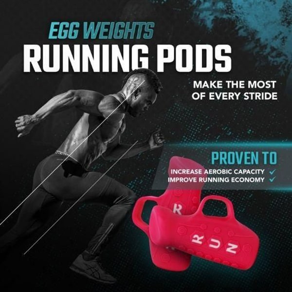 Egg Weights 2.0 Lb Set Adult Running Pods Pink