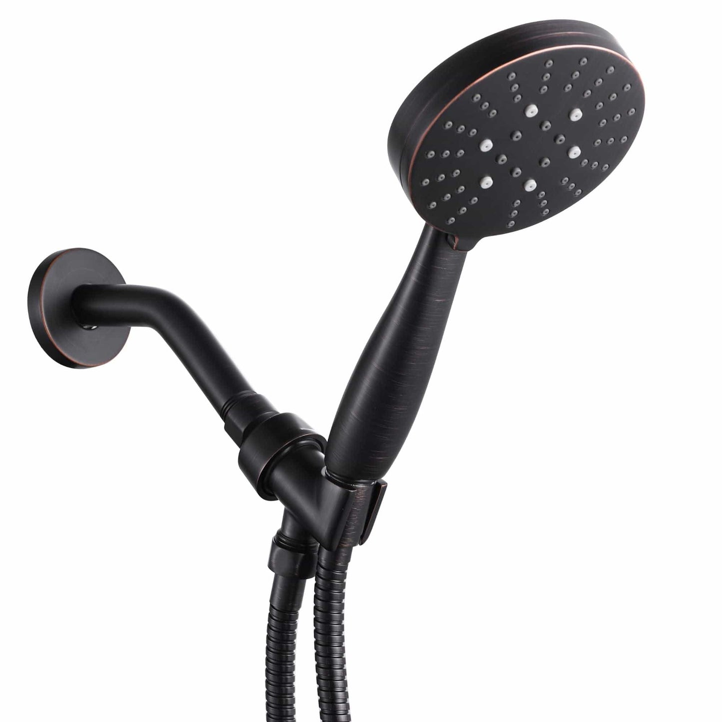 HammerHead Showrs 3-Spray Handheld Shower Head with Hose High Pressure Massage and Mist Sprayer 2.5 / Oil Rubbed Bronze - The Shower Head Store
