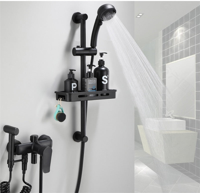 wall mounted bathroom shower faucet