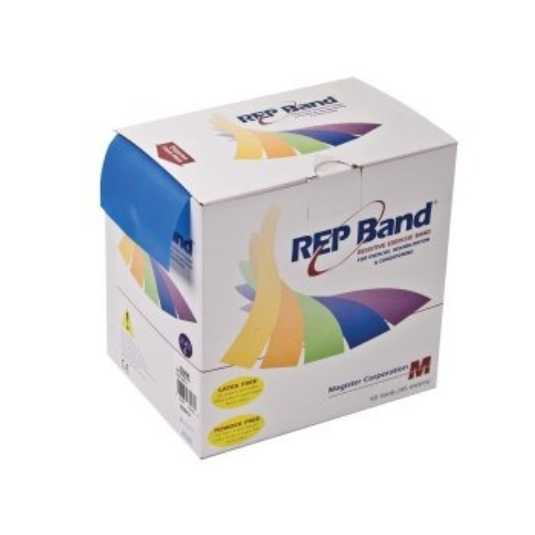 REP Band Exercise Band, Blueberry, Level 4, 50 Yard Length - Versatile Fitness Aid