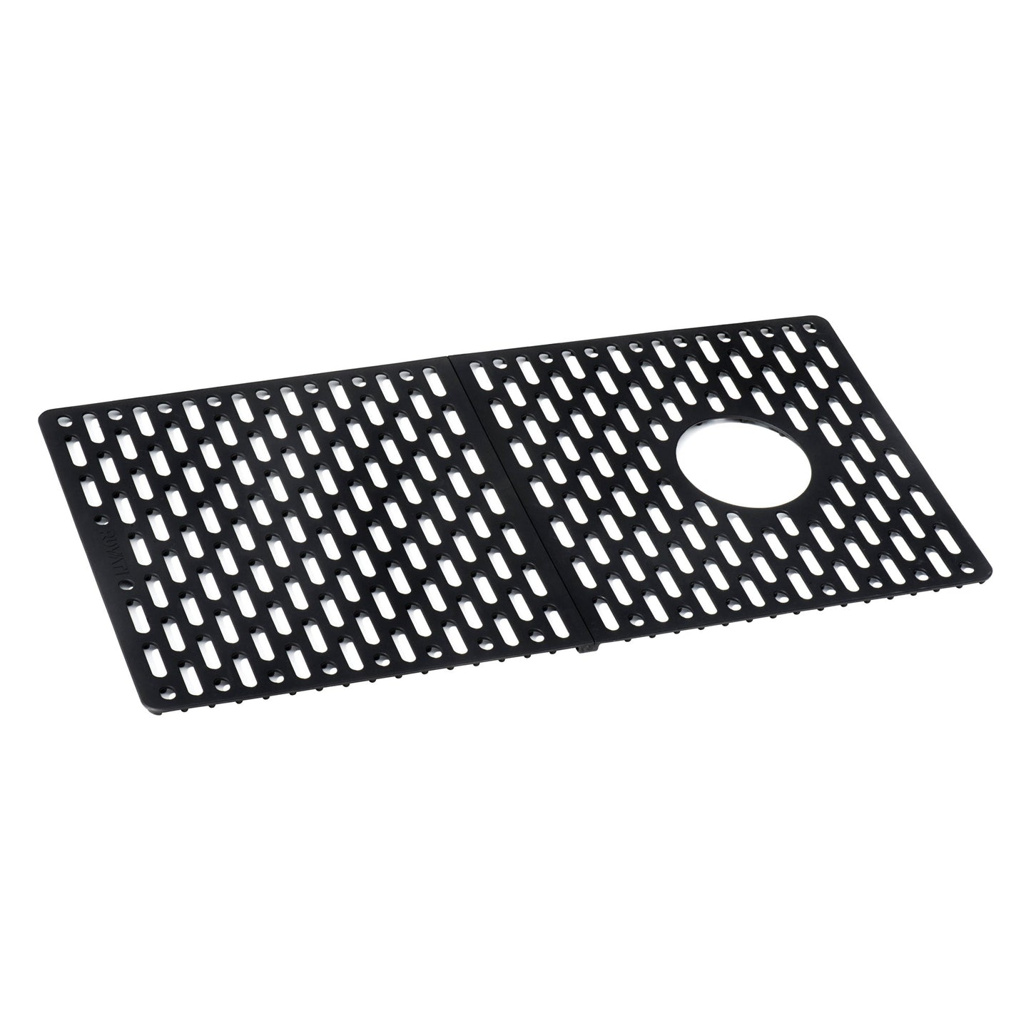 Silicone Bottom Grid Sink Mat for RVG1033 and RVG2033 Sinks Black
