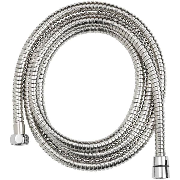 Replacement Shower Hose  Durable 86 in. Stainless Steel Chrome