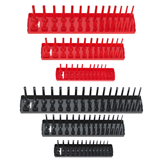 Socket Organizer Tray Set - 6pk Small and Deep Well Socket Holders