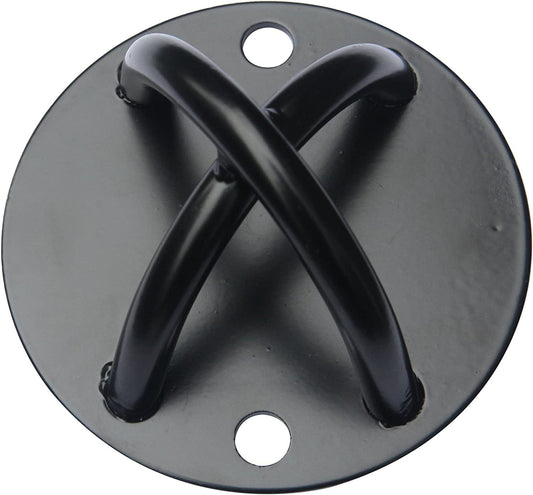 Abrafit Wall/Ceiling Mount for Suspension Straps Crossfit Olympic Rings, Body Weight Strength Training Systems, Yoga Swings Hammocks, Boxing Equipment, Battle Ropes