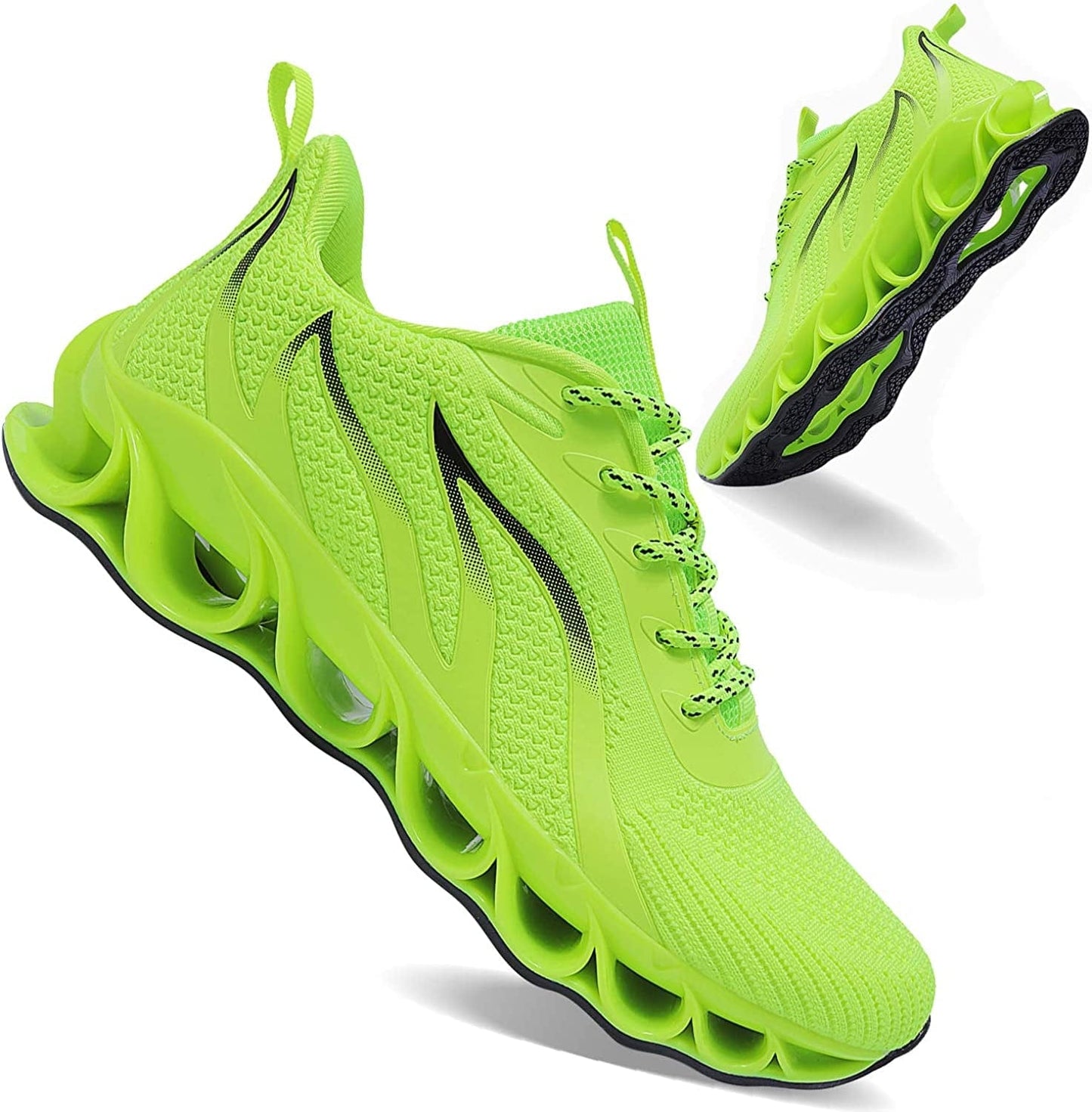 APRILSPRING Mens Walking Shoes Fashion Running Sports Non Slip Sneakers