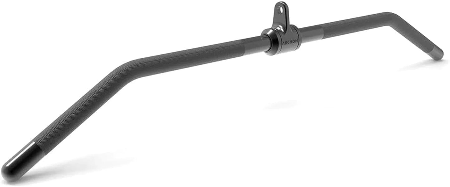 ARCHON Fitness Cable Attachments | LAT Bar Attachment | Triceps Rope Attachment | Triangle Row Attachment | Straight Bar Attachment | Arm Workouts | Biceps Triceps | Back Workouts | Cable Exercises