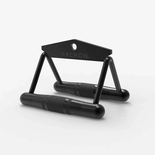 ARCHON Fitness Cable Attachments | LAT Bar Attachment | Triceps Rope Attachment | Triangle Row Attachment | Straight Bar Attachment | Arm Workouts | Biceps Triceps | Back Workouts | Cable Exercises