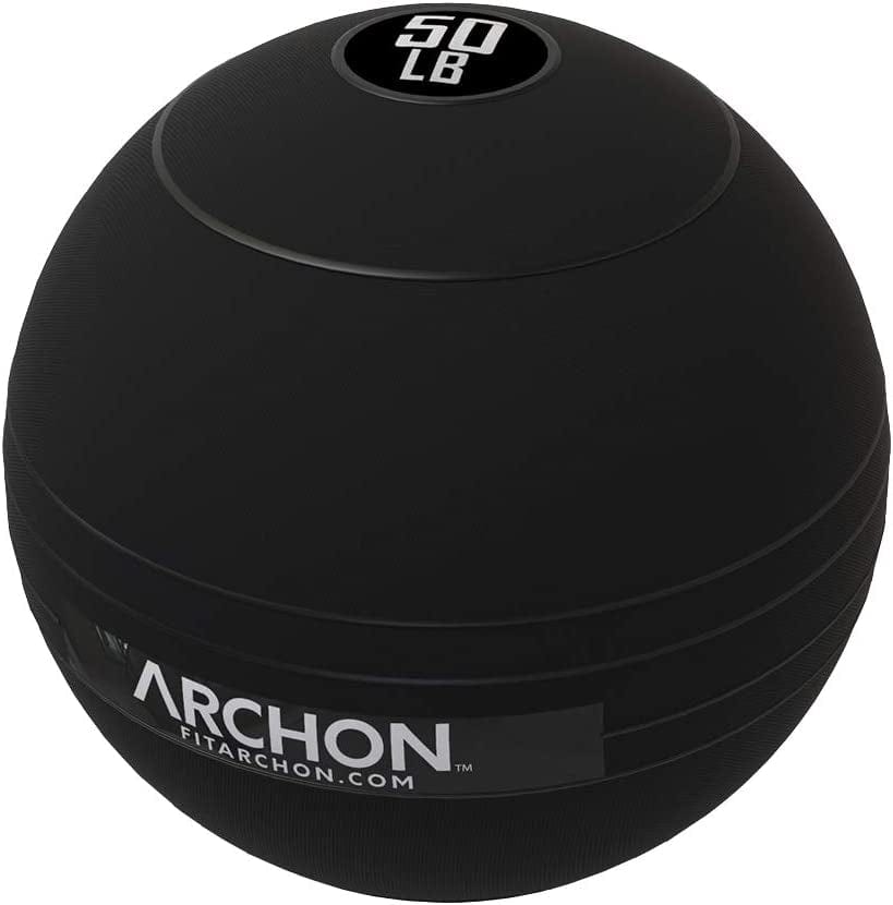 ARCHON Training Slam Balls | No Bounce Exercise Ball | Gym Equipment Accessories | Plyometric Exercise | Cardio | Jam Ball | Squats | Medicine Ball