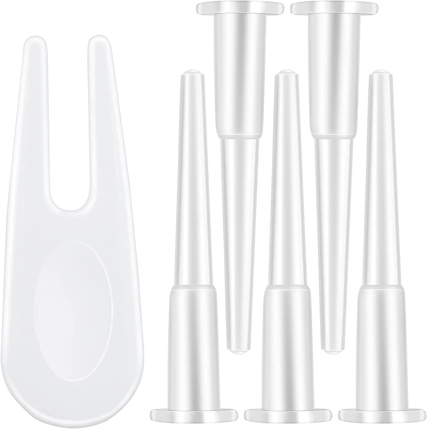 Aster Yoga Ball Fitness Exercise Ball Air Stopper Plug Pin Adapter Kit, Exercise Ball Plug Replacement Kit