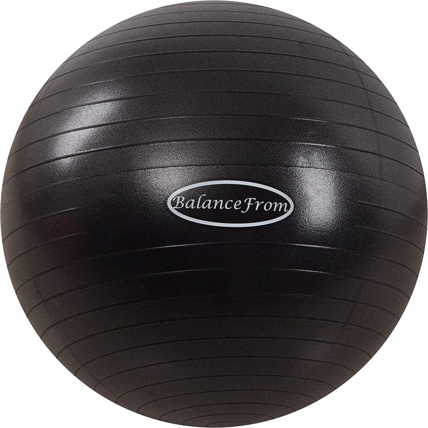Balancefrom Anti-Burst and Slip Resistant Exercise Ball Yoga Ball Fitness Ball Birthing Ball with Quick Pump, 2,000-Pound Capacity