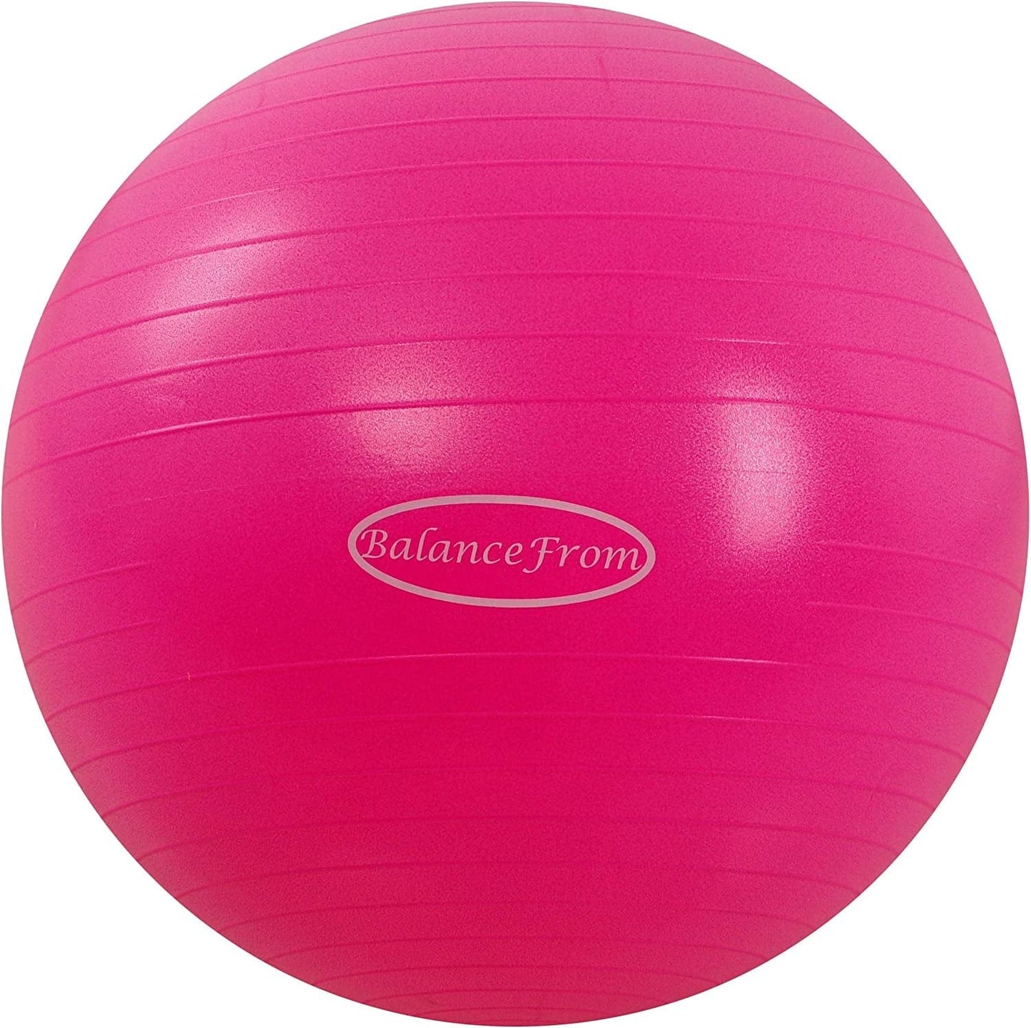 Balancefrom Anti-Burst and Slip Resistant Exercise Ball Yoga Ball Fitness Ball Birthing Ball with Quick Pump, 2,000-Pound Capacity