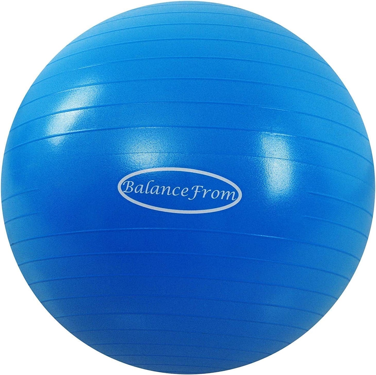 Balancefrom Anti-Burst and Slip Resistant Exercise Ball Yoga Ball Fitness Ball Birthing Ball with Quick Pump, 2,000-Pound Capacity