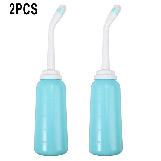 Belom 2X 500Ml Portable Bidet Sprayer Peri Bottle Care Toilet Bidet Shower