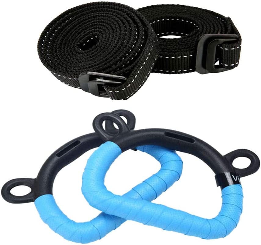 BESPORTBLE 2Pcs Kids Fitness Ring Pull up Strength Exercise Ring Suspension Trainer Household Bodybuilding Equipment for Boys Girl (Only Handles)