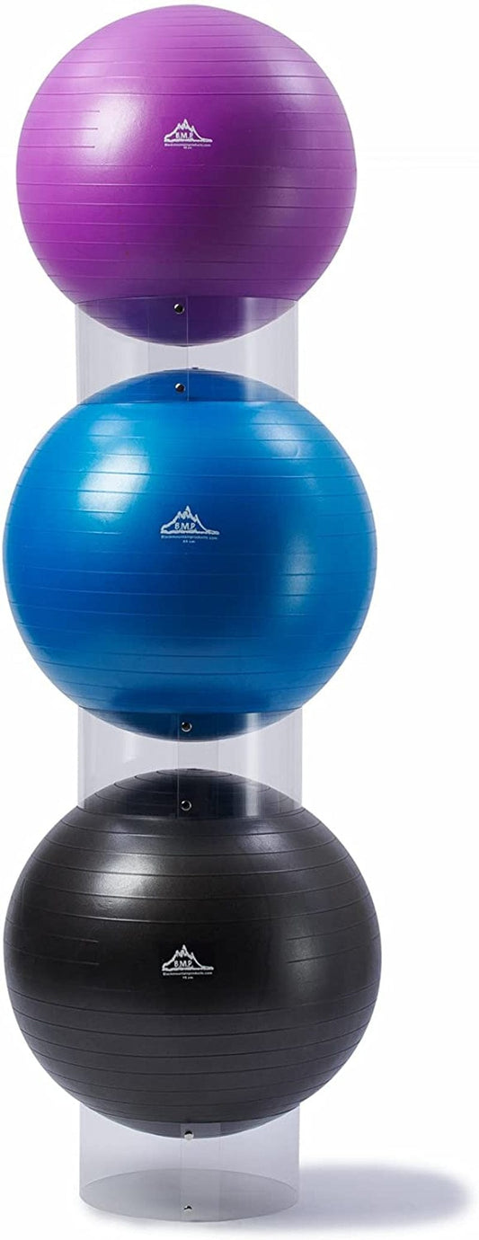 Black Mountain Products BMP Exercise Stability Ball Display Holder Set of 3