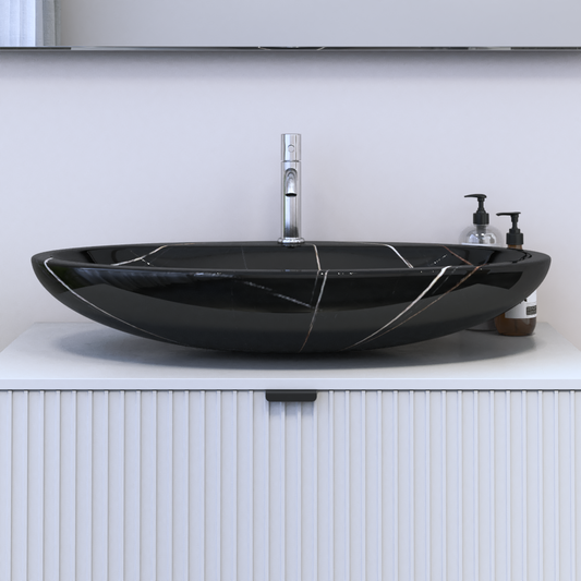 29 Inch Ceramic Vessel Sink - Meble Furniture