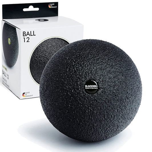 BLACKROLL Ball, 4.7", Black, for Massage, Trigger Point