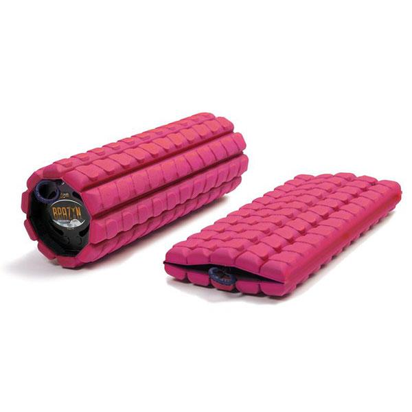Brazyn Morph Collapsible Foam Roller pink nubbed