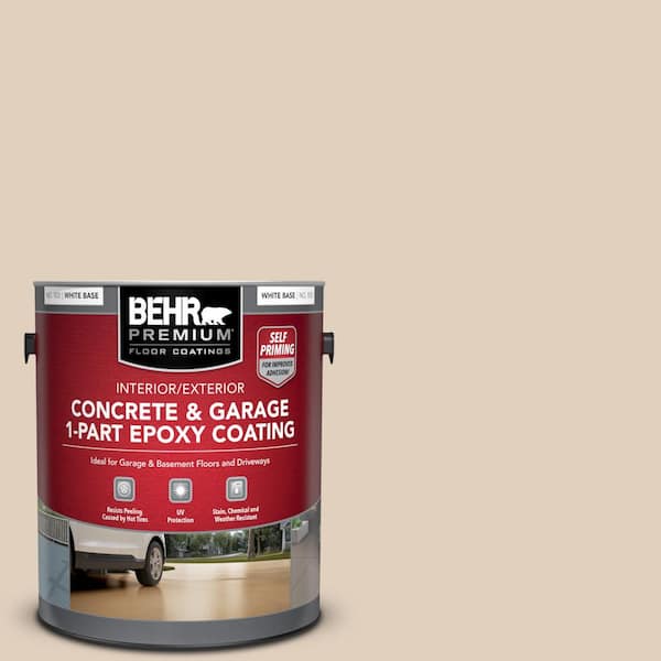Garage Floor Paint 1 gal.  1-Part Epoxy Satin Interior/Exterior
