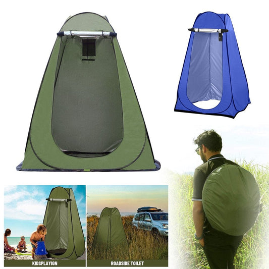 Camping Shower Tent ,Privacy Tent for Portable Toilet & for a Portable Shower, Extra Tall, Spacious Pop up Changing Tent.