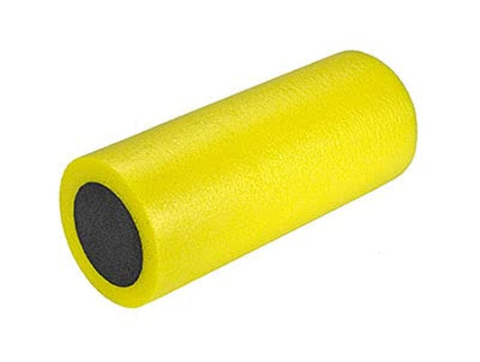 Cando Premium 2-Layer Foam Roller, Round, 6" X 30", Yellow: X-Soft