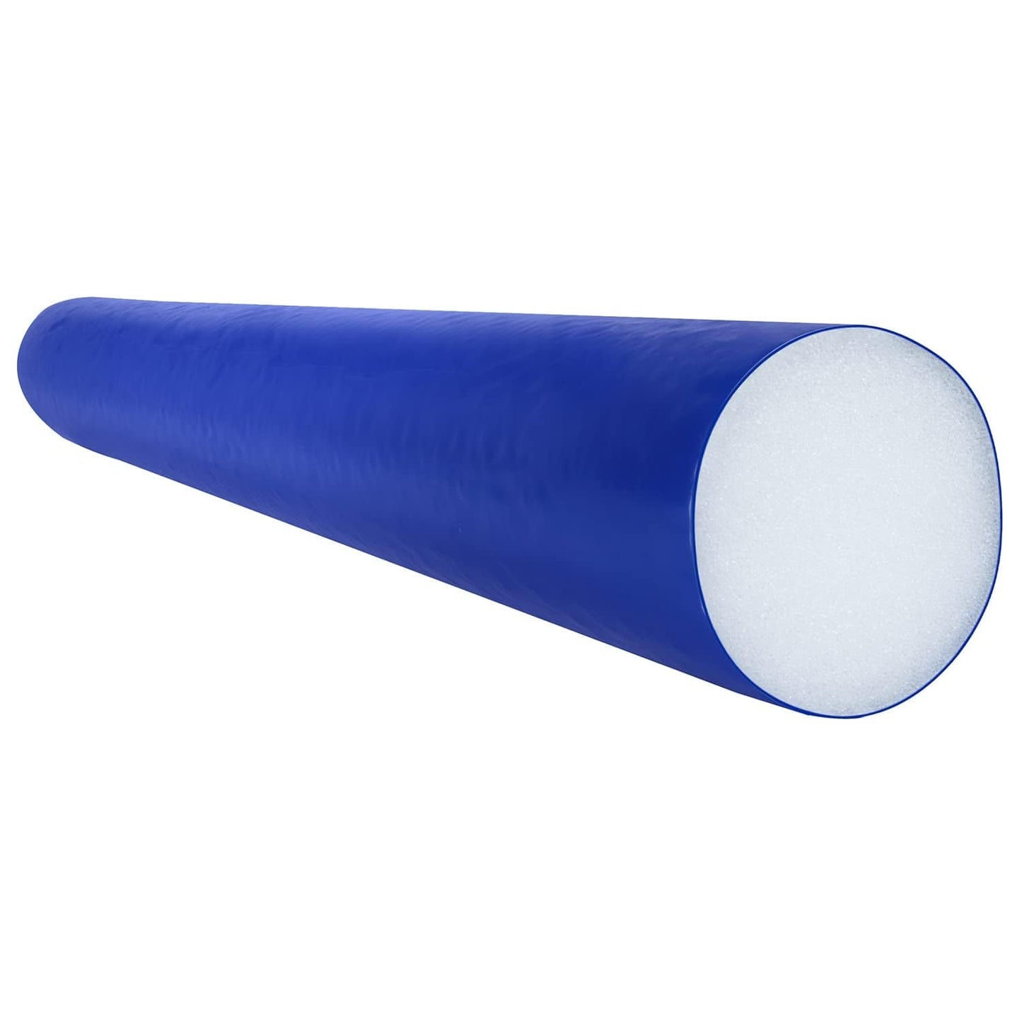 Cando Premium Tufcoat Blue Coated Half-Round Foam Rollers for Muscle Restoration, Massage Therapy, Rehabilitation, Sport Recovery and Physical Therapy for Home, Clinic and Gym