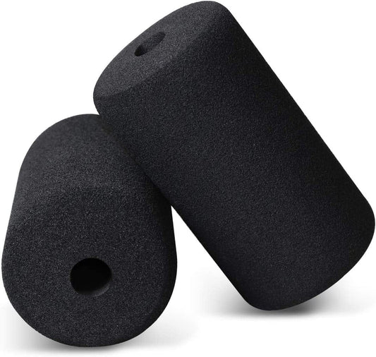 CAP Barbell Pu/Foam Roller, Pu/Foam Foot Pads, Roller Pad for Leg Extension, Weight Bench, PEC Deck Pads Replacement Parts for Exercise Machine, Multiple, Sold by Pair