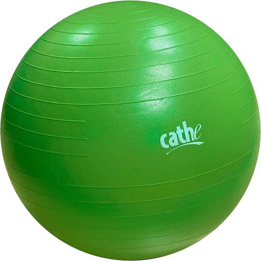 Cathe 65 Cm Anti-Burst Stability & Exercise Ball - Perfect for Pilates, Yoga, Abdominal Core Training and Hundreds of Strength Training Exercises