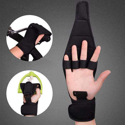 Finger Splint Brace Ability,Kikigoal Finger Gloves Brace Elderly Fist Stroke Hemiplegia Hand Training