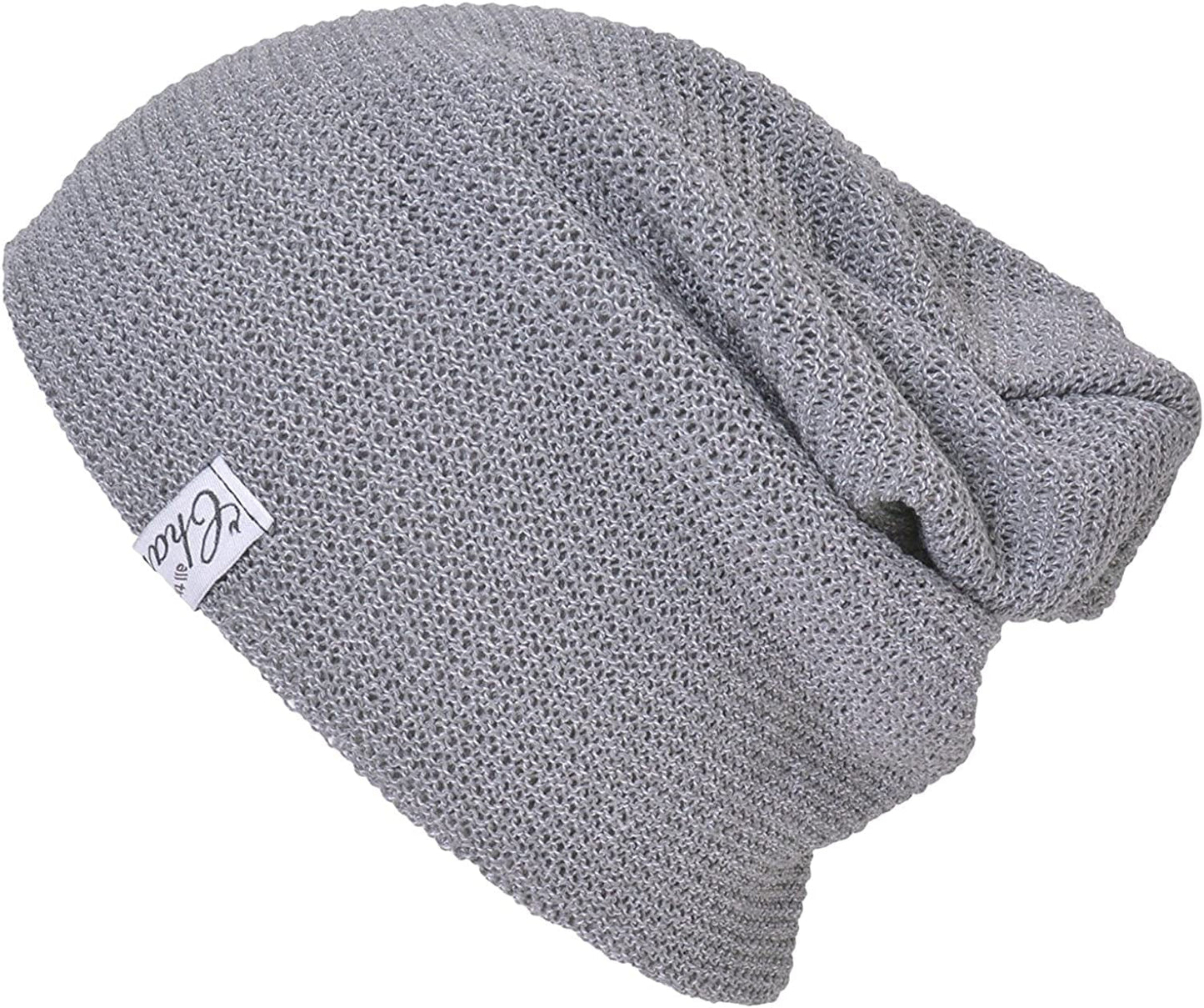 CHARM Mens Cooling Summer Beanie - Womens Crochet Knit Hat Light Breathable Mesh