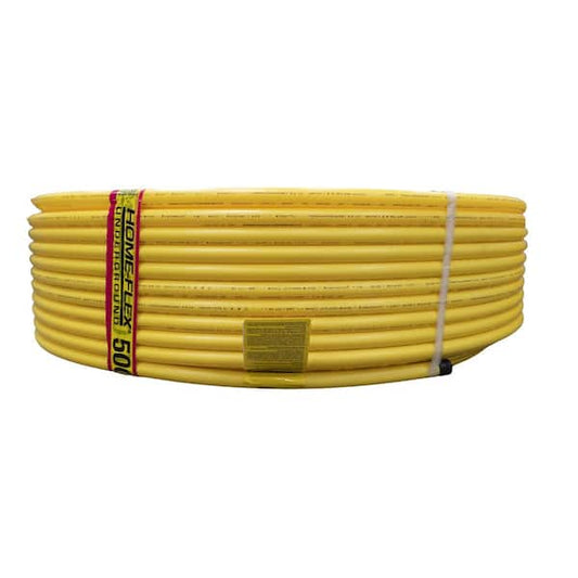 Polyethylene Gas Pipe 1/2 in. IPS x 250 ft. Underground Yellow