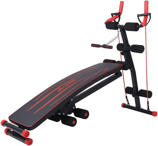 Decline Workout Bench Weight Bench, Foldable Workout Bench Equipment for Home, Flat/Incline/Decline Bench Press for Full Body Workout (Multicolor, 582)