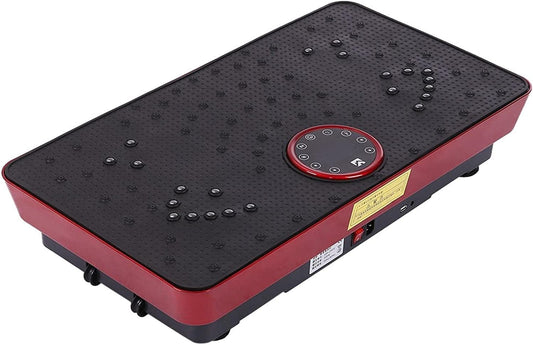 Decsix Vibration Platform Machines (10 Minutes a Day,Burning 4000 Calories) with Loop Resistance Bands Whole Body Workout Fitness Platform Home Training Equipment for Weight Loss & Shaping