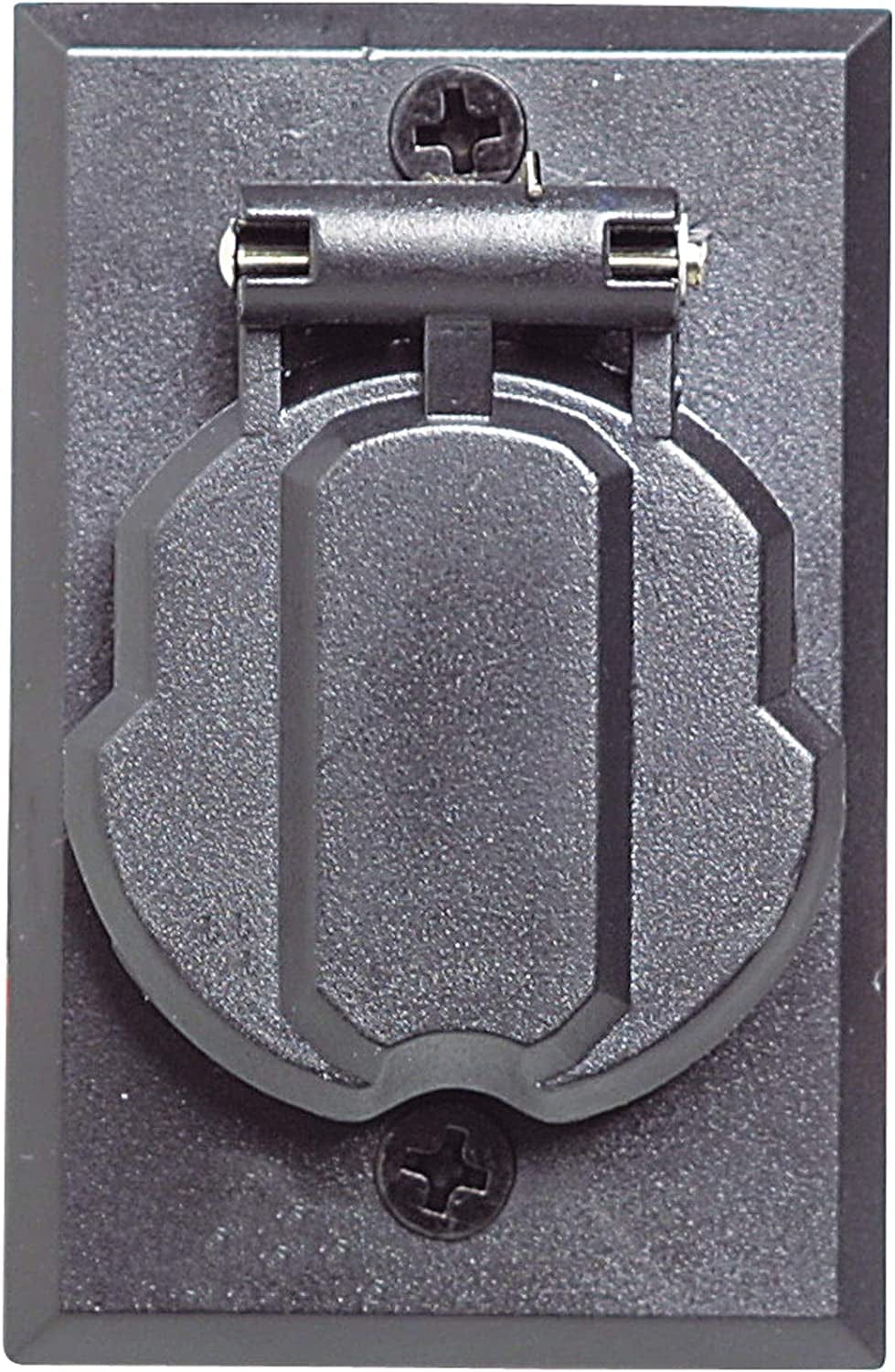 Design House 501817 80-Inch Lamp Post, Black