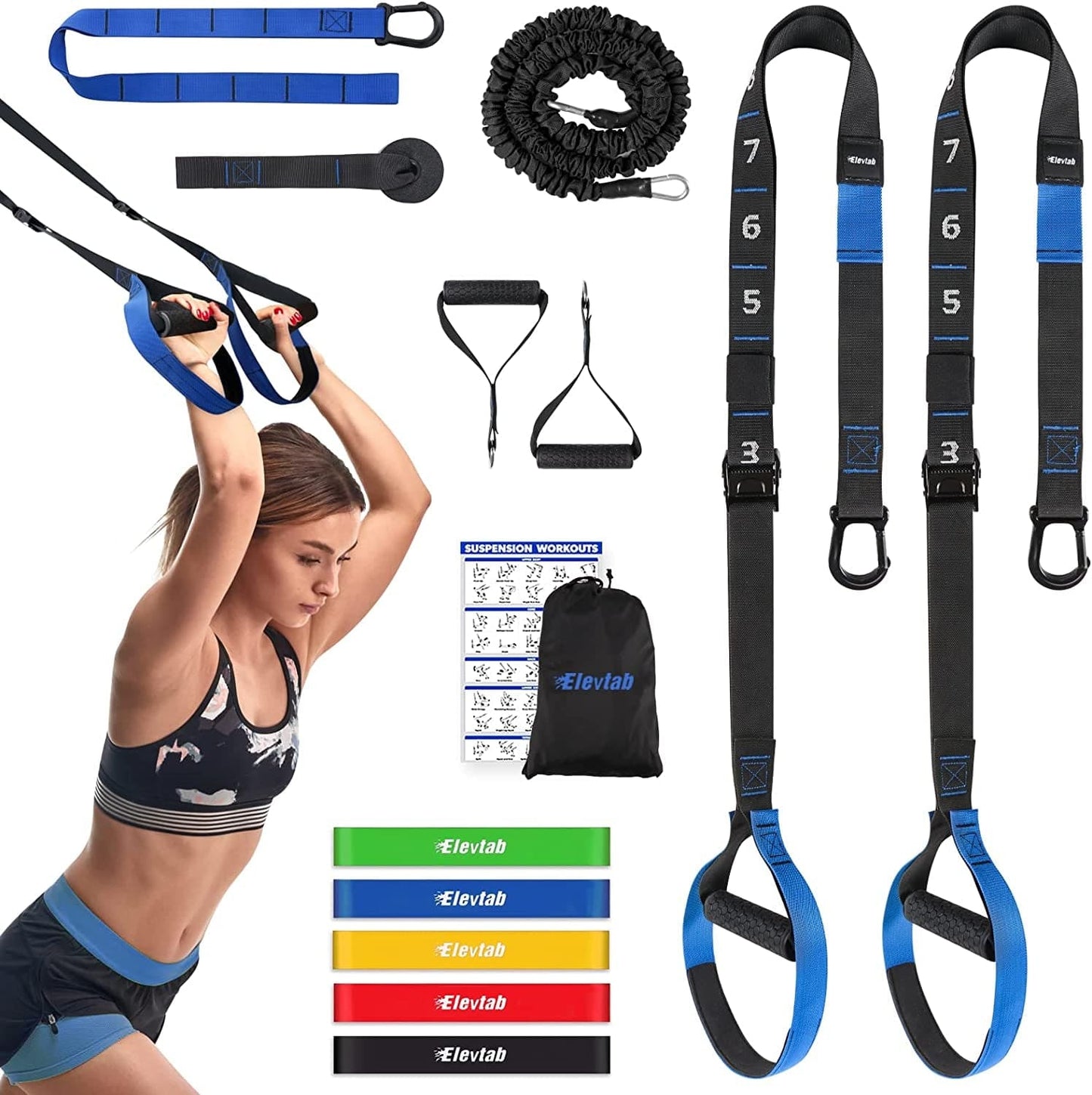 ELEVTAB Bodyweight Resistance Training Kit…
