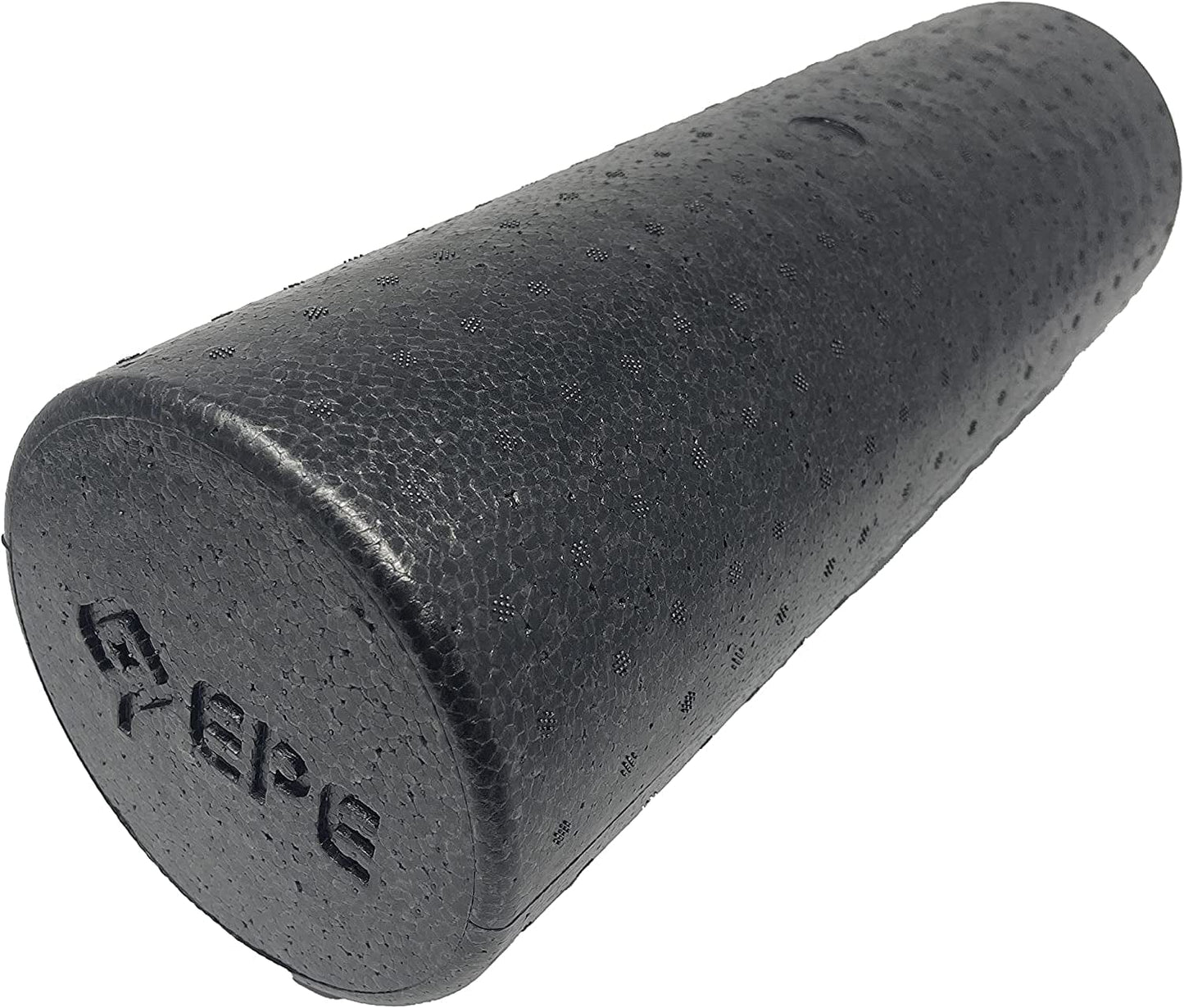EPE USA High Density 18" Black Foam Roller for Exercise, Yoga, Muscle Back Pain Massage