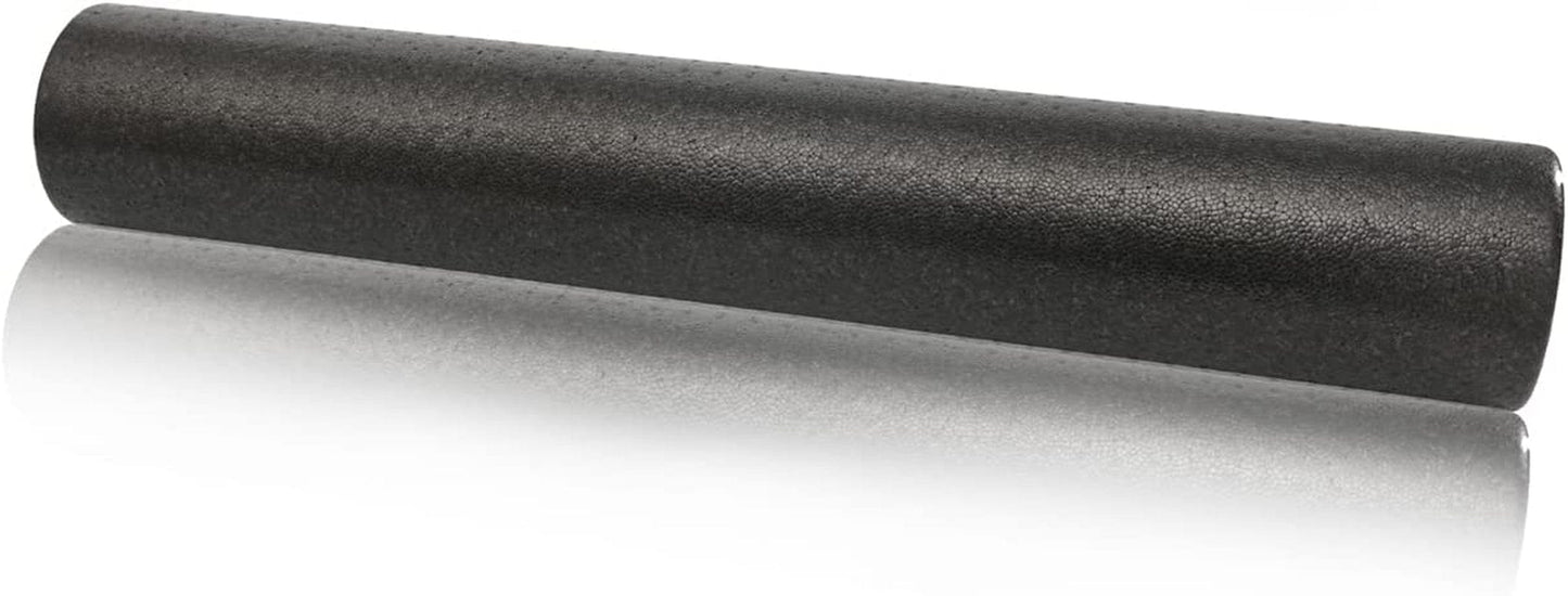 EPP Foam Roller, High-Density Foam Rollers for Back, High Density Body Roller for Physical Therapy, Exercise, Deep Tissue Muscle Massage (Black-17.7In)