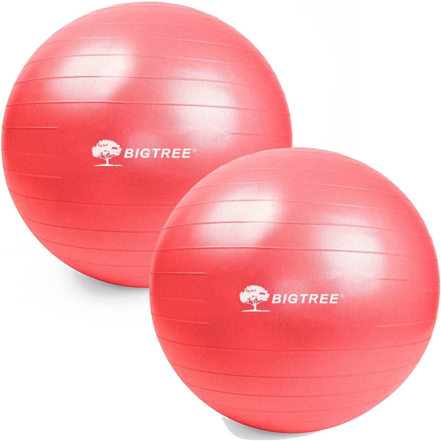 Exercise Ball, Yoga Ball Balance Pilates Anti-Burst with Pump Stability Fitness Ball Birthing Chair for Workout Core Training Office Home Gym Physical Therapy Pregnancy