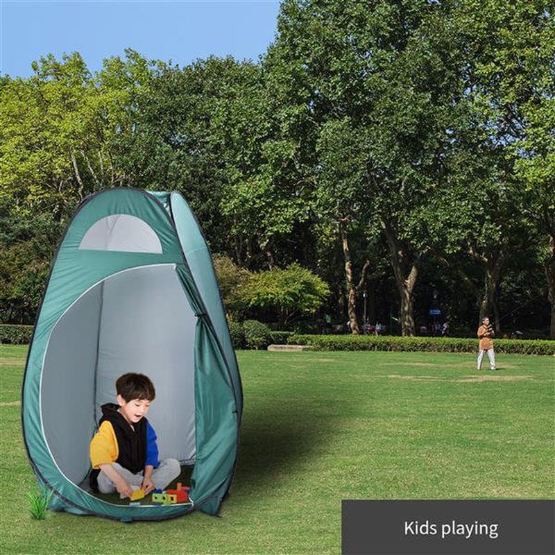 Feiona Camping Tent, Privacy Tent for Portable Toilet Shower,Camping Beach Tent,Easy Set Up, Foldable Tent with Carry Bag,Spacious Changing Tent