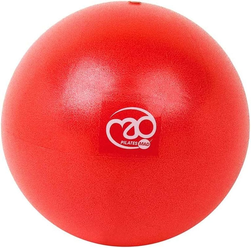 Fitness Mad Exer-Soft Stability Ball, Soft Pilates Ball, 3 Sizes: 7”, 9” & 12”, Mini Gym Ball for Pilates, Yoga, Core Training and Physical Therapy