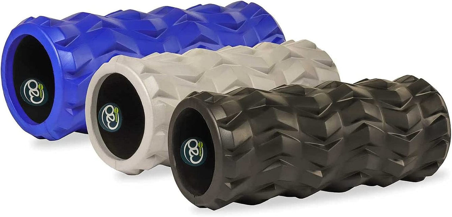 Fitness-Mad Unisex'S Tread EVA Foam Roller, Black, 32 X 13.5 Cm