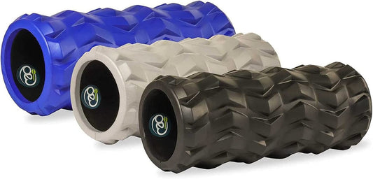 Fitness-Mad Unisex'S Tread EVA Foam Roller, Black, 32 X 13.5 Cm