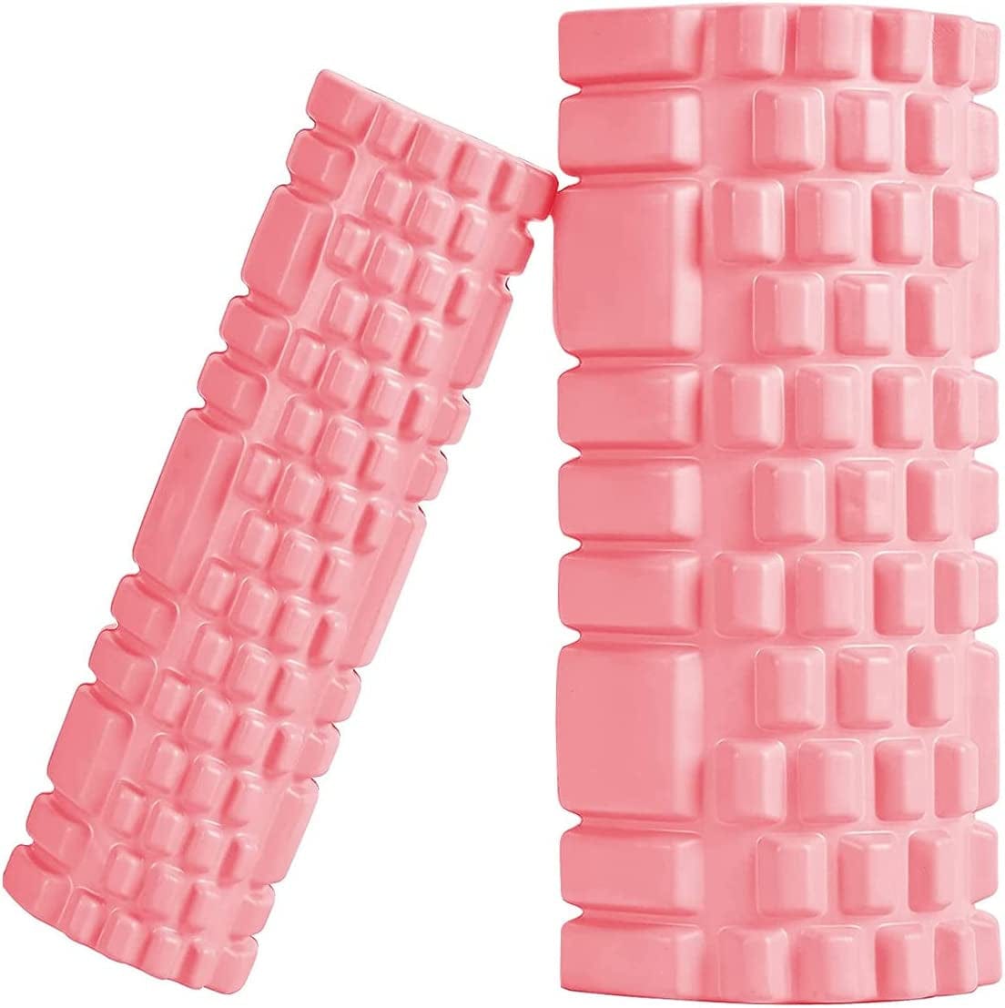 Foam Roller - High Density Exercise Roller for Deep Tissue Muscle Massage, Muscle and Back Roller for Fitness, Physical Therapy, Yoga and Pilates, Gym Equipment, Orange(G-Orange)