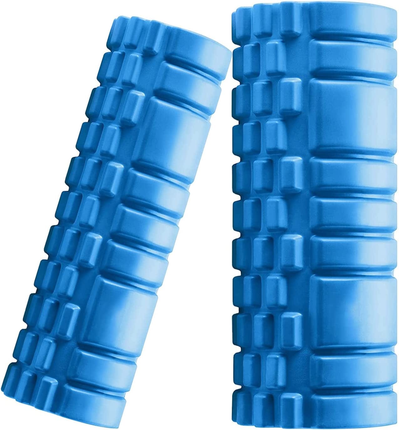 Foam Roller - High Density Exercise Roller for Deep Tissue Muscle Massage, Muscle and Back Roller for Fitness, Physical Therapy, Yoga and Pilates, Gym Equipment, Orange(G-Orange)