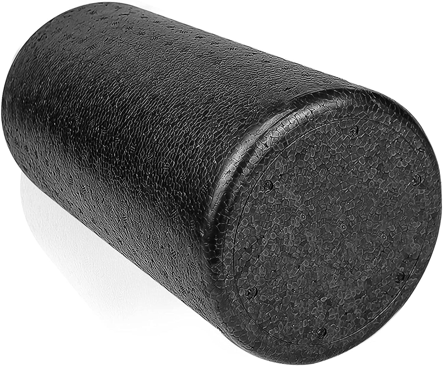 Foam Roller, High Density round Foam Roller for Back, Leg and Hand Exercises, Massage Deep Tissue and Muscles, Suitable for Pain Relief, Back, Legs and Muscle Recovery - 12 Inches