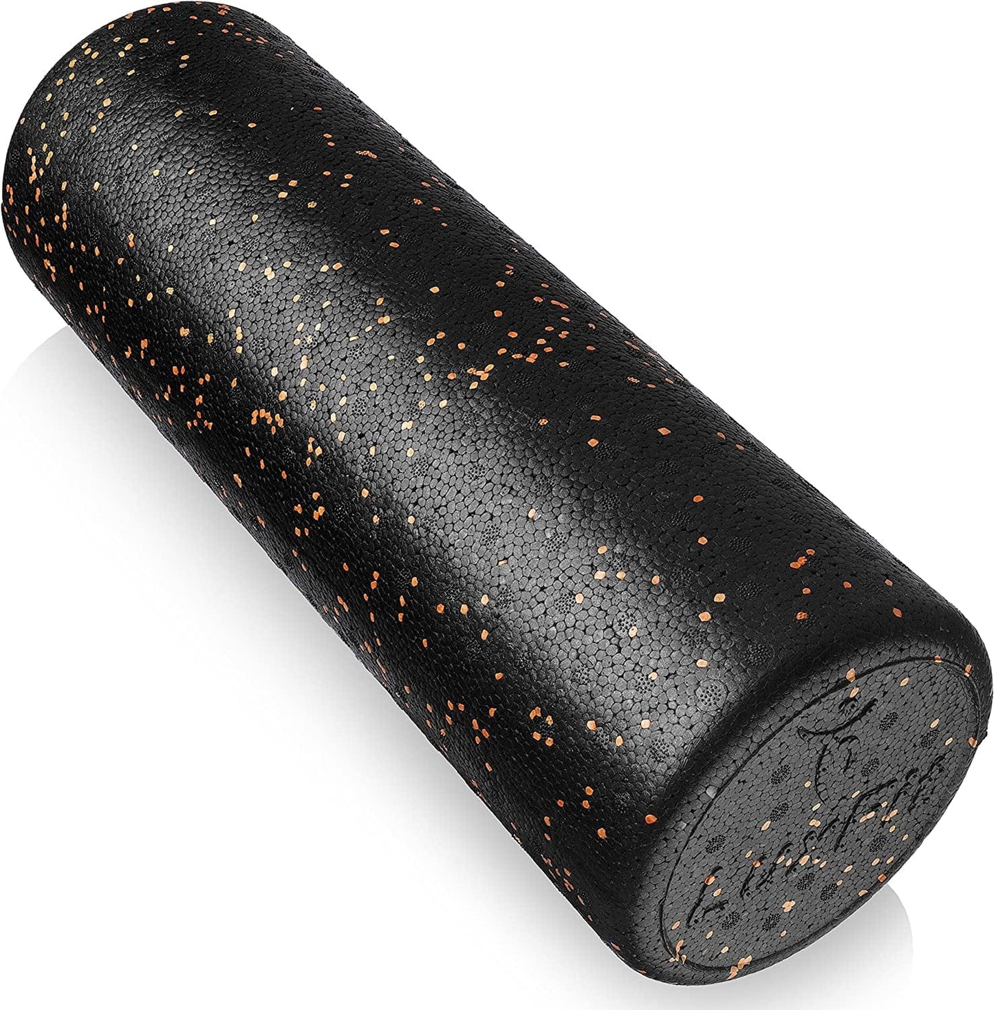 Foam Roller, Luxfit Speckled Foam Rollers for Muscles '3 Year Warranty' Extra Firm High Density for Physical Therapy, Exercise, Deep Tissue Muscle Massage Myofacial Release Body Roller (Blue, 18 Inch)